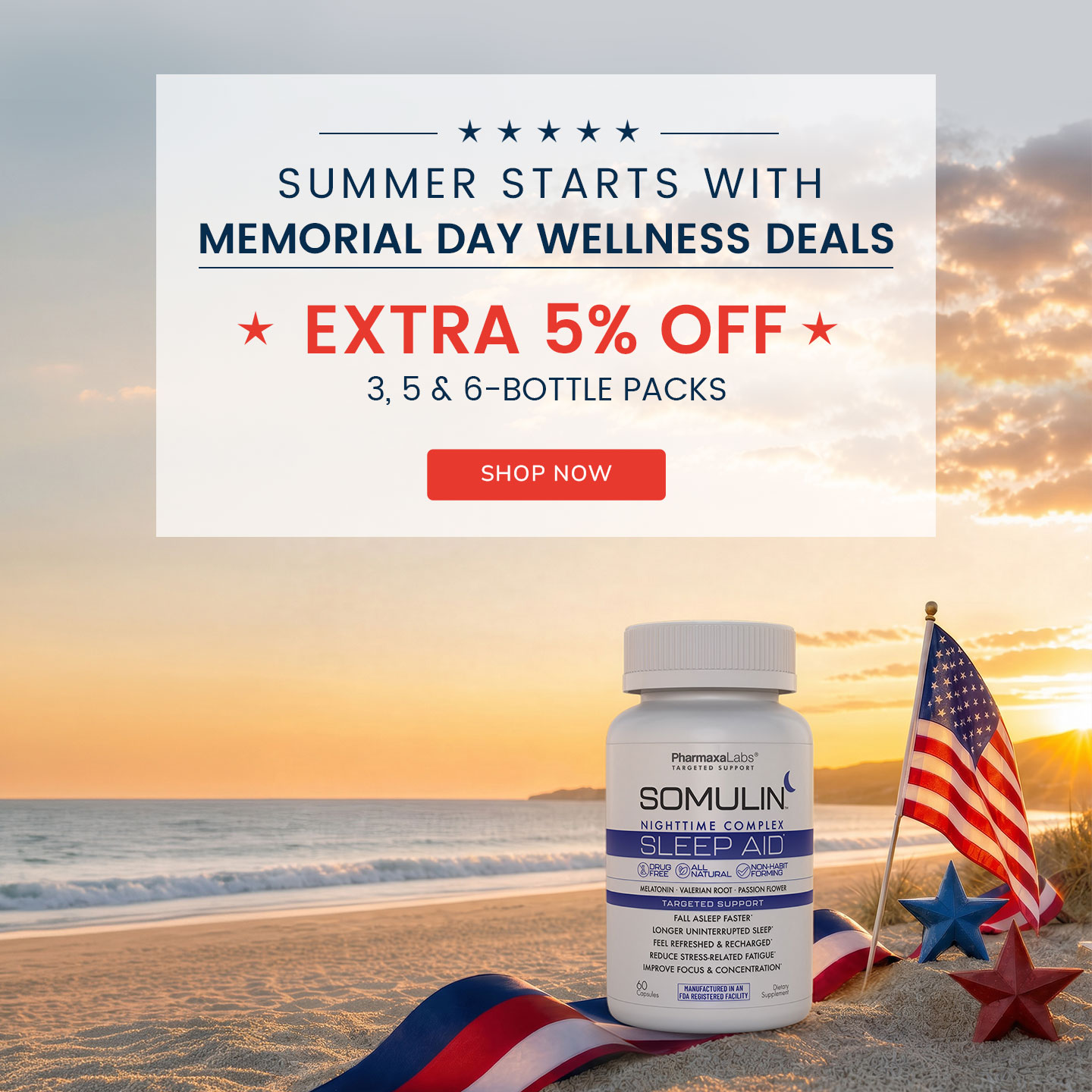 Somulin Memorial day Sale